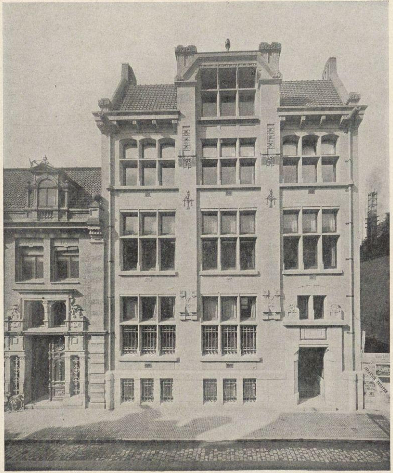 De Liro roofbank aan de Nieuwe Spiegelstraat (1905)